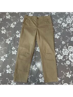 Aritzia Sunday Best Tan Straight Leg Chino  Pant Sz 6